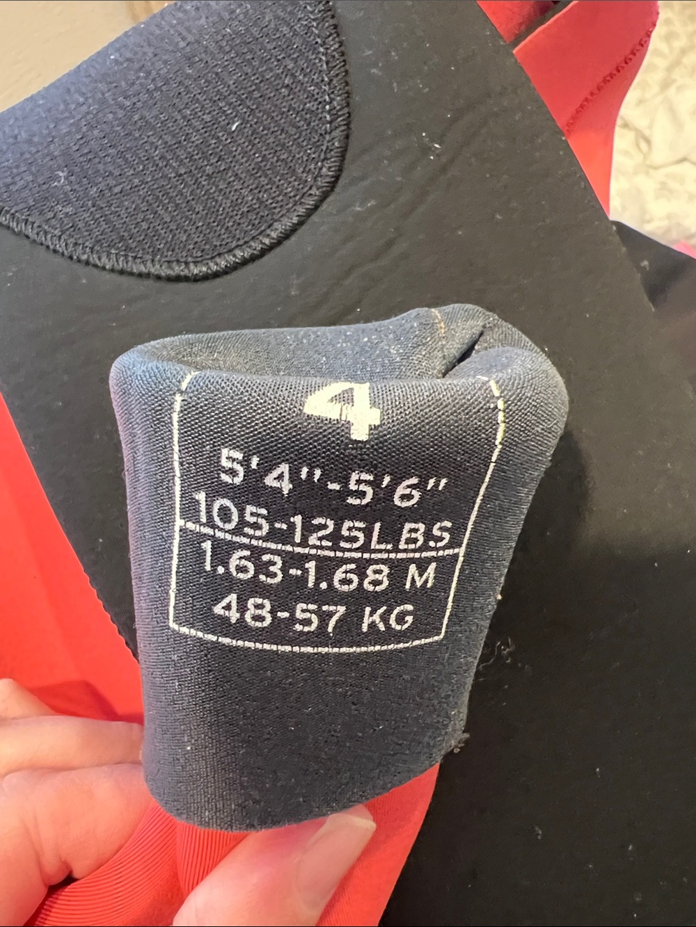 Roxy Women's 4/3 Synchro Back Zip GBS Wetsuit size 4 - Picture 7 of 7